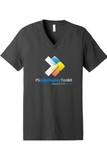 Bella + Canvas Unisex Jersey Short Sleeve V-Neck Tee