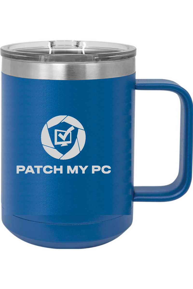 15oz Insulated Coffee Mug Patch My PC Swag Store