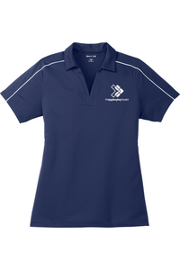 Sport-Tek Ladies Micropique Sport-Wick Piped Polo